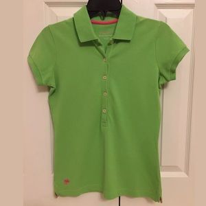Green Lilly Pullitzer Shirt Size XS